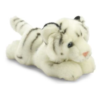 Obrázek z Tygr bílý ležící plyš 24cm (6) 